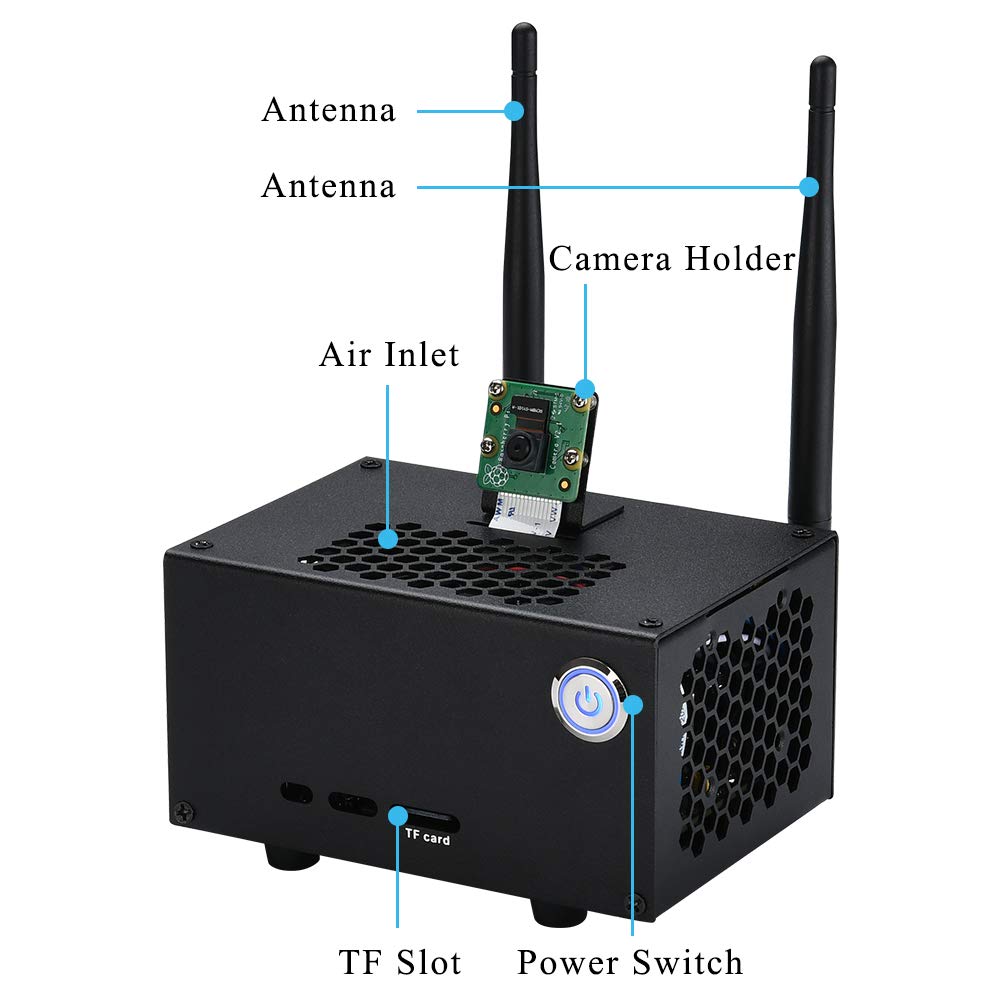 Buy GeeekPi NVIDIA Jetson Nano Metal Case (Support Jetson Nano B01 and