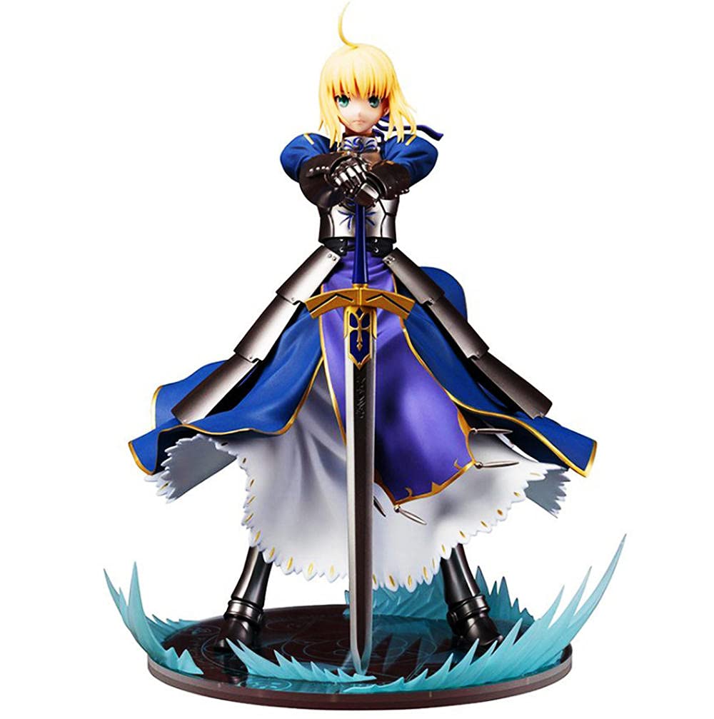 WIJJZYAoemone Fate/stay Night Knight King Saber/Altria Pendragon Anime Figures Character Model Statue/Model Birthday Gift Statue Collection Decoration