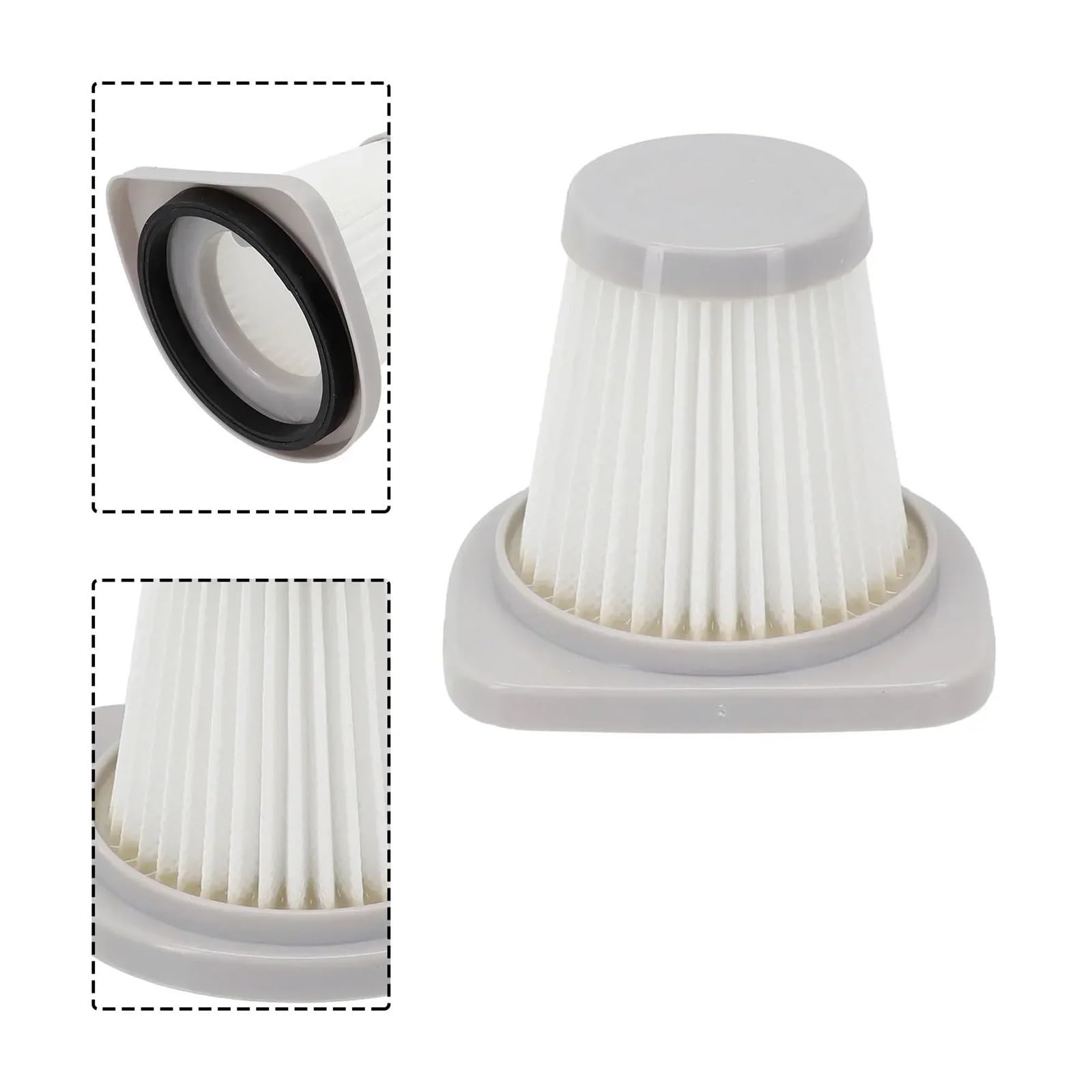 Filtro Con Cable Lavable De 1/2 Uds., Compatible Con INSE | Compatible con INSE R3S, filtro con cable lavable de 1/2 Uds.(2pcs)