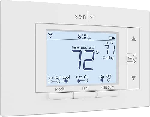 Sensi Smart Thermostat, 100 Years Of Expertise, Wi-Fi, Data Privacy,