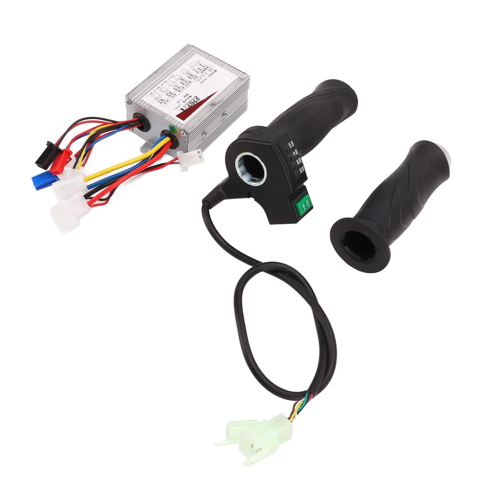 Alomejor Scooter Elettrico 36V 500W Controller Motore a Spazzole con Kit Maniglia Acceleratore Parte Sostitutiva