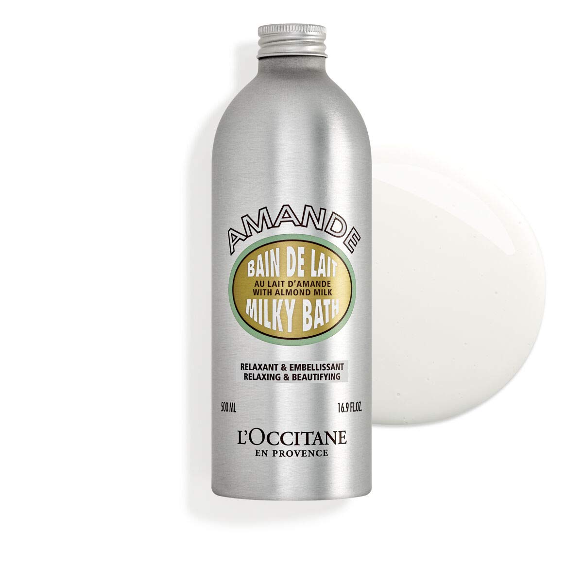L'OCCITANE - Leche de baño Almendra - 500 ml - Fabricado en Francia