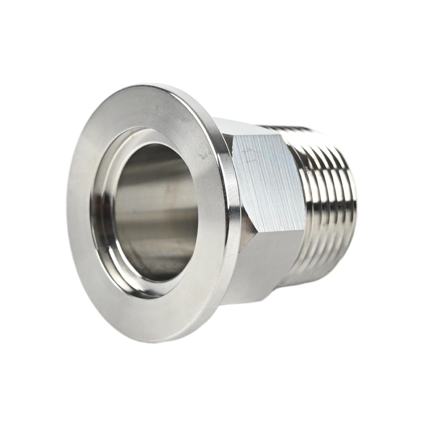 SS304 KF25 NPT Male Adaptor thread 3/4" NW25 KF Male coupling ISO-KF25 X NPT 3/4"
