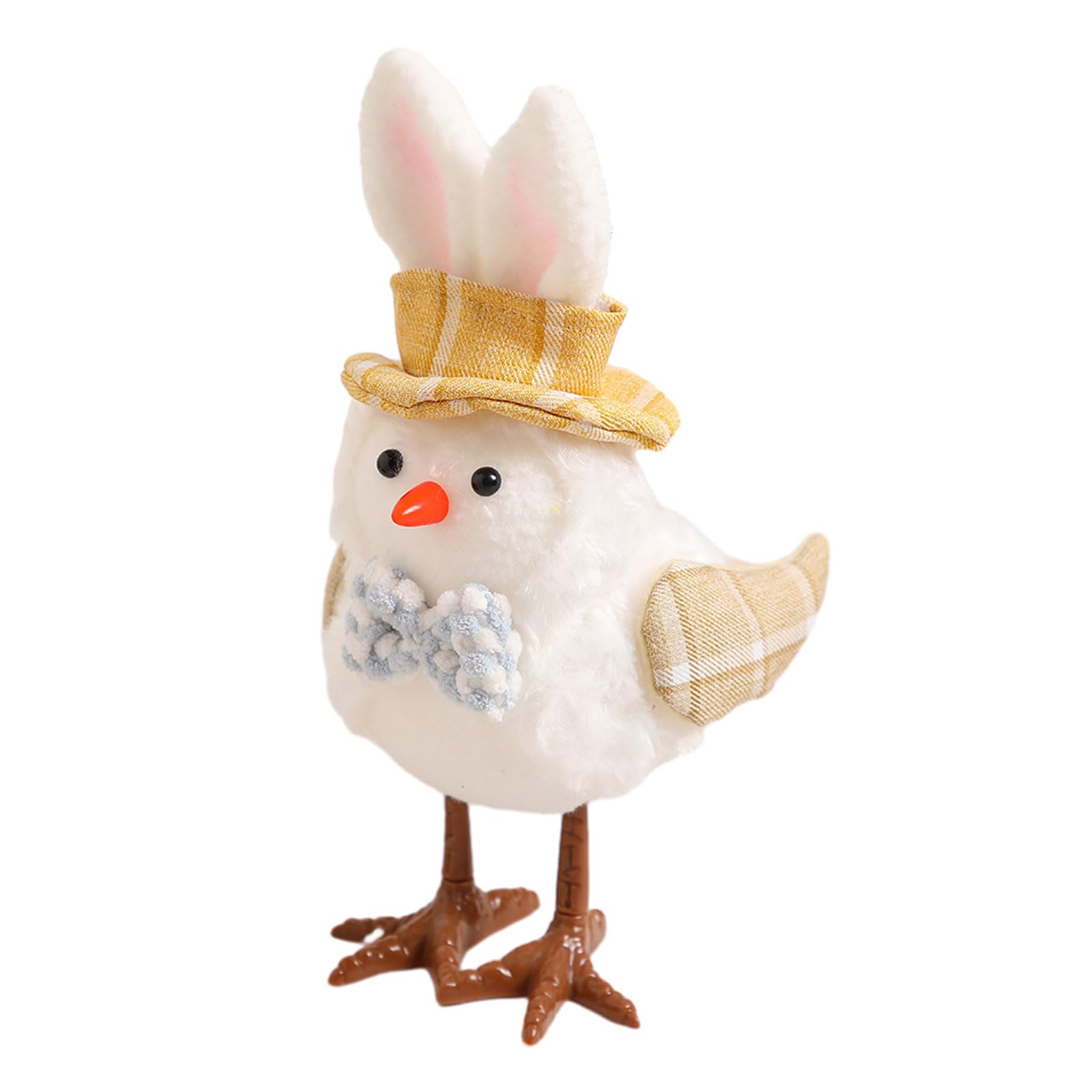 Msioytog Creative Owl with LED Lighted Cartoon Doll Easter Decorations for Home Decor Desktop Ornament 2024 New Year Owl Doll Toy