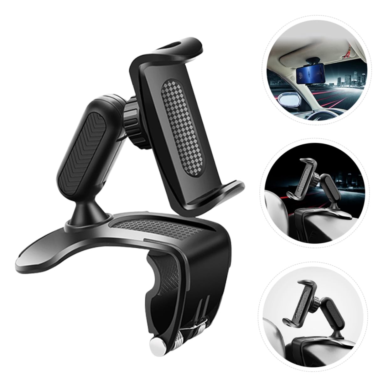 Mikinona Supporto Per Telefono Magnetico Da Auto 3 Pezzi Supporto Per Specchietto Retrovisore Facile Da Installare
