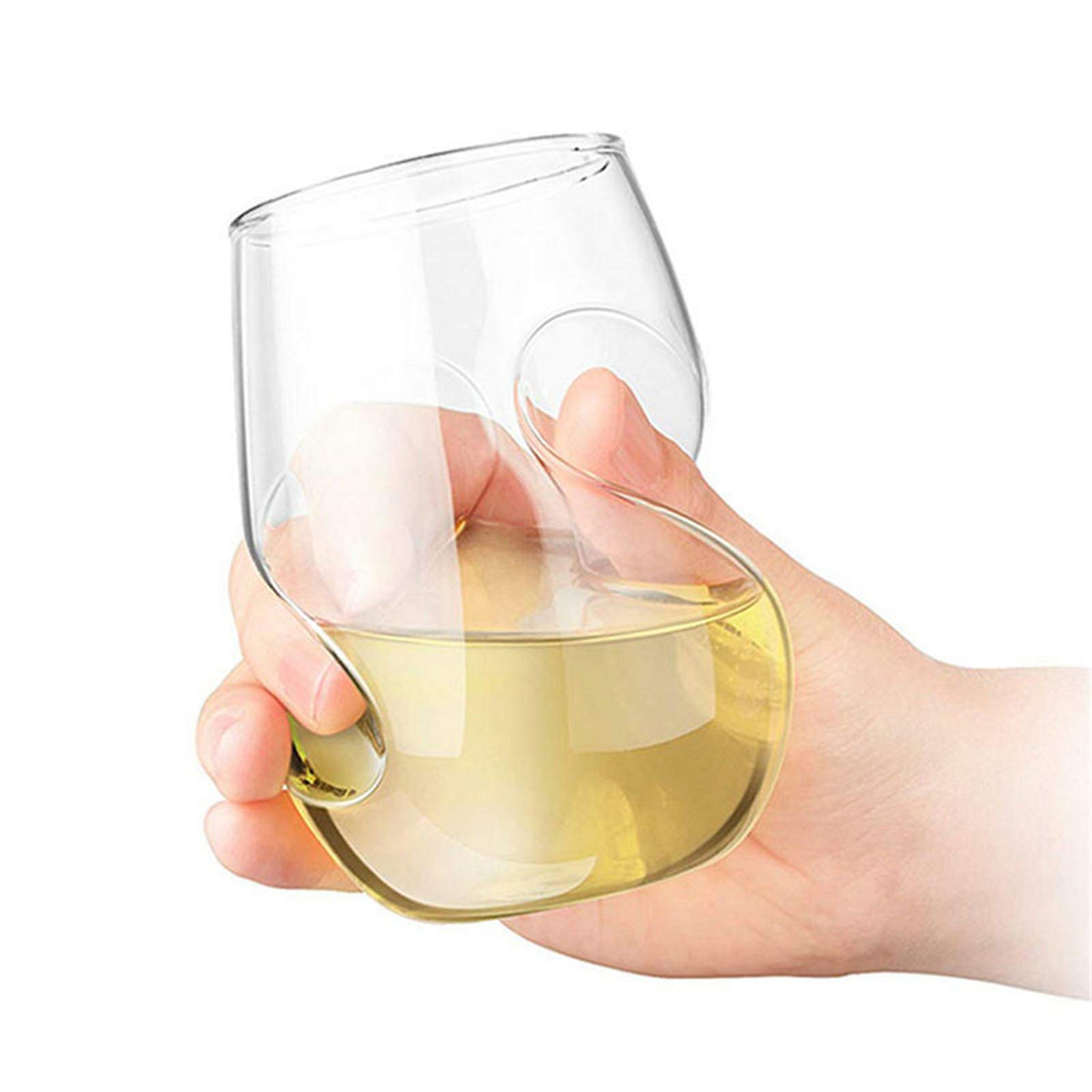 Zerci Tourbillon Aerating Stemless Wine Tumbler Set 430 ML (Set of 2)