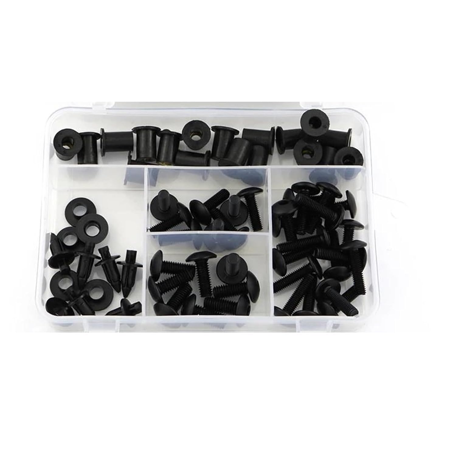 オートバイボルトナット オートバイフェアリングファスナークリップ VFR800 1998-2001用 ウィンドスクリーンねじナットボ