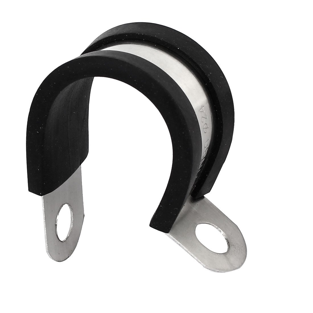 Aexit Adjustable 16mm-25mm Clamps Stainless Steel Gear Hose Clamp Silver Strap Clamps Tone 30pcs