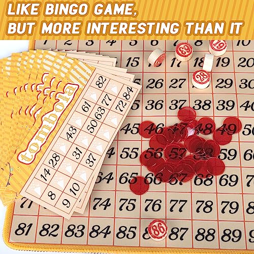 Juego Tombola Bingo Vintage para hasta 24 jugadores miniatura 4