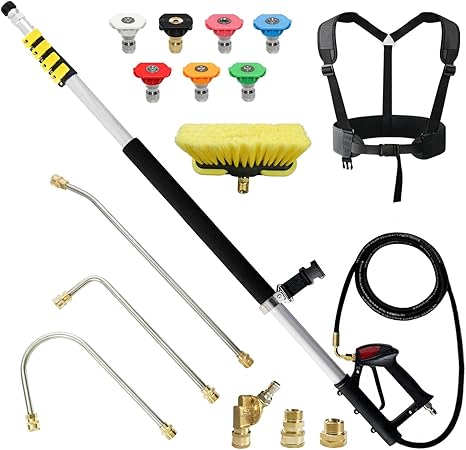 JANZ 24 FT Pressure Washer Telescoping Wand JANZ 24 FT Pressure Washer Telescoping Wand