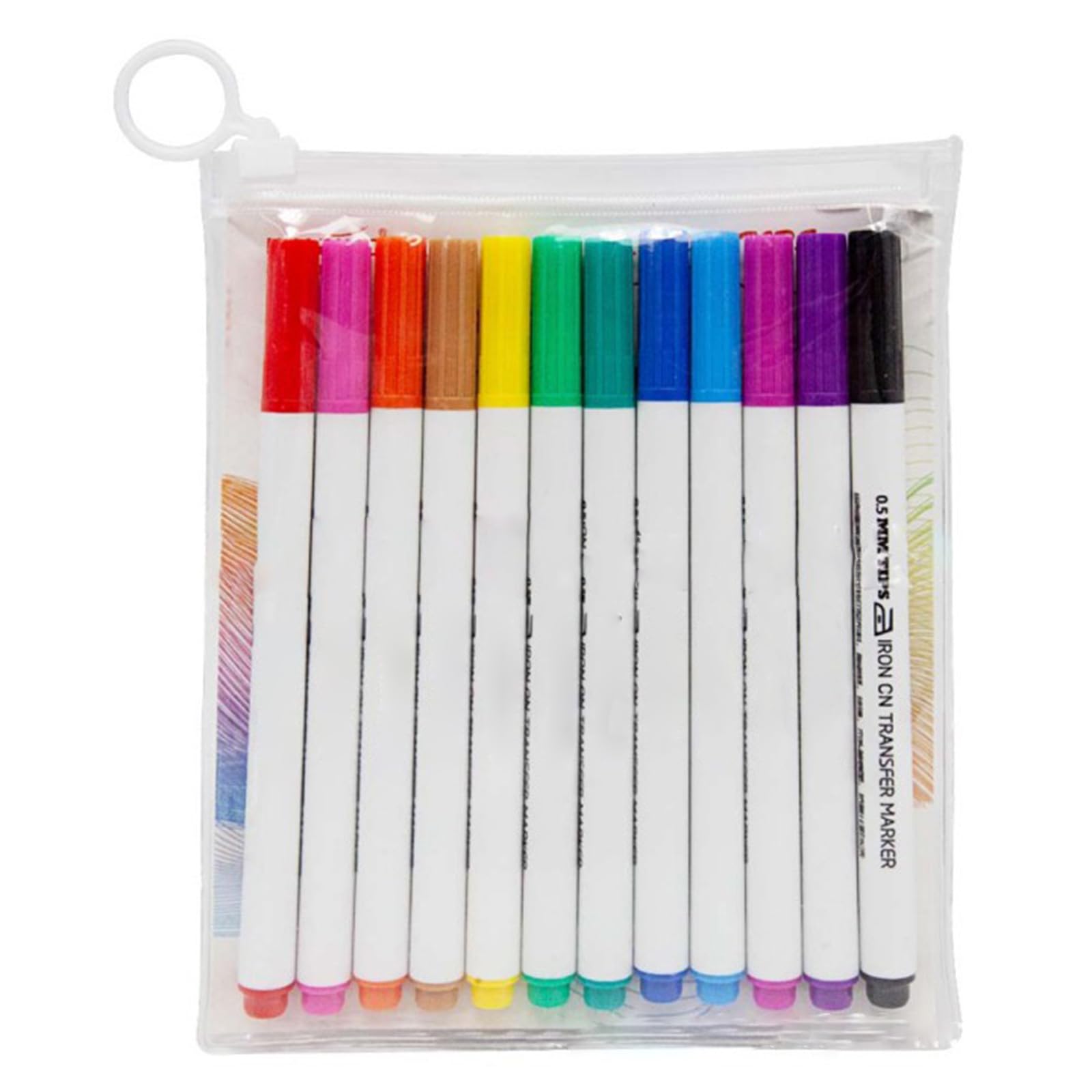 Sublimation Marker Pens, 6 or 12 Color Infusible Ink Pens for Heat Transfer Projects, The…