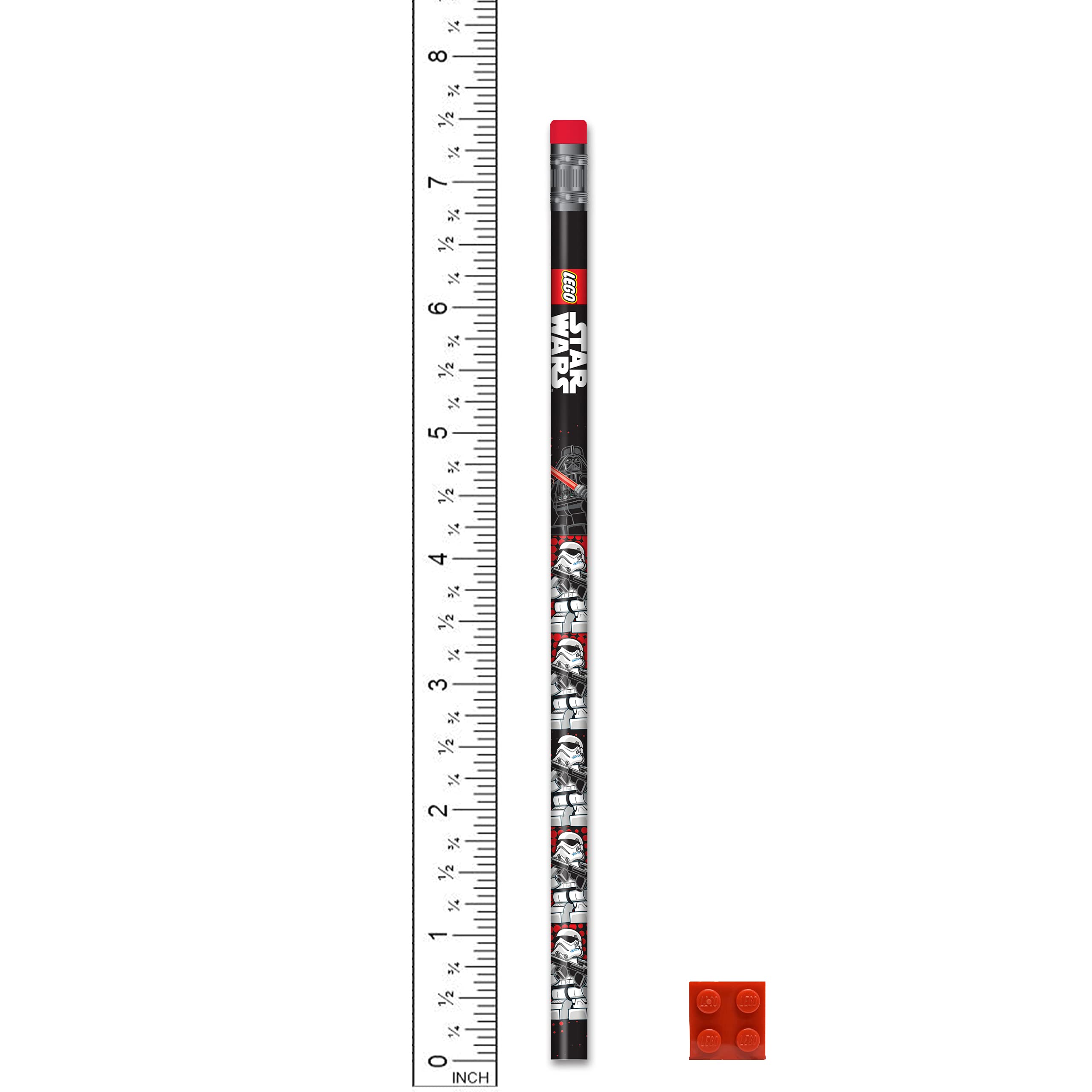 LEGO Star Wars Pencils with Topper - 2 Pencils and 1 Pencil Topper (52214) - Image 3
