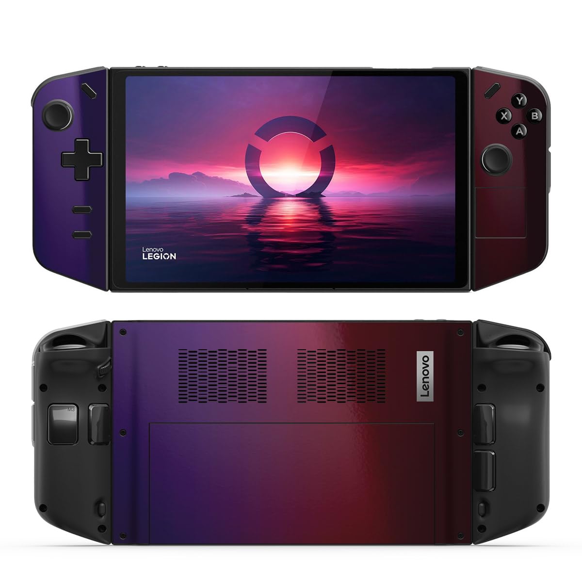 SopiGuard Sticker Skin for Lenovo Legion Go Edge-to-Edge Vinyl Wrap (Flip Roaring Thunder)