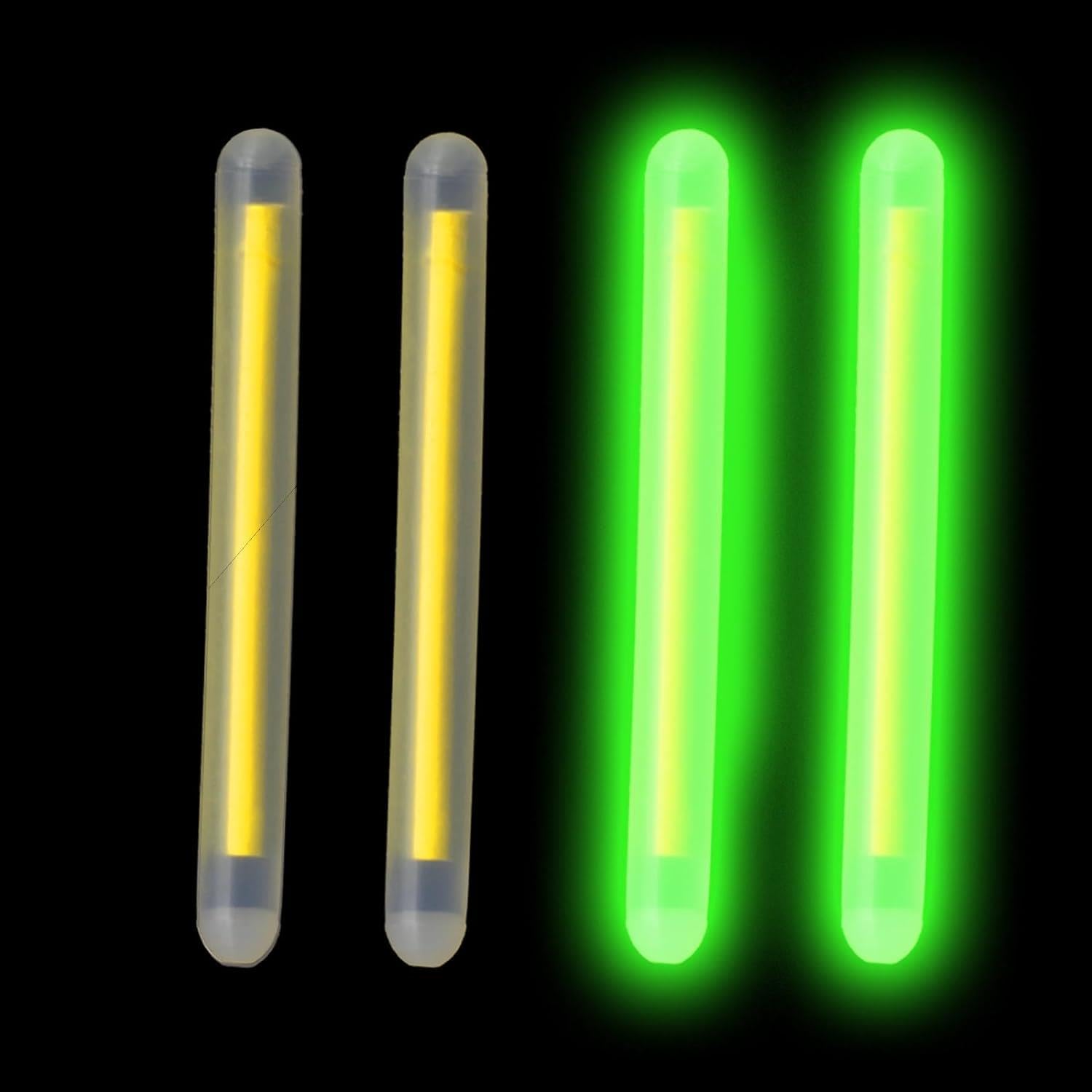 Valkyrie 50 Adet Kutulu Extra Aparatlı Fosfor Fitili - 39x4,5mm XXL boy - Glow Sticks - Yem İçi, Olta Ucu, Şamanda