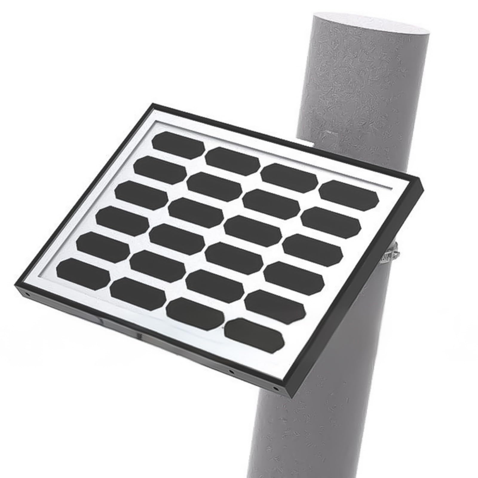 Estructura de montaje en pared de panel fotovoltaico modificable, paréntesis de aluminio fuerte para recolección de energía reforzada y montaje simple, soporte de montaje de panel solar montado en la