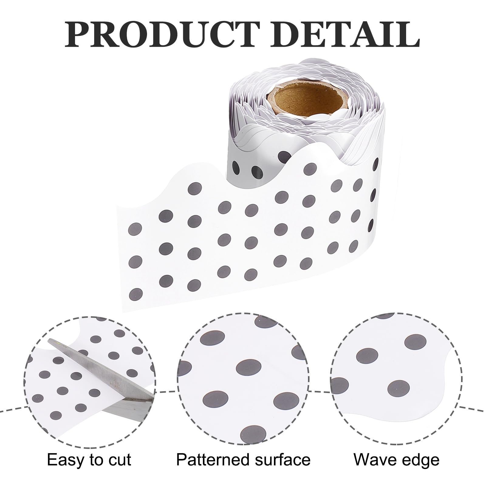 PATIKIL Dots Bulletin Board Border - Image 3
