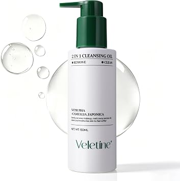Cleansing Oil - Jojoba Oil & Camellia Japonica, Oil Cleanser for Face, Makeup Remover to Dirt, Oil,Daily Hydrating Makeup Remover for all skin types, 150ml