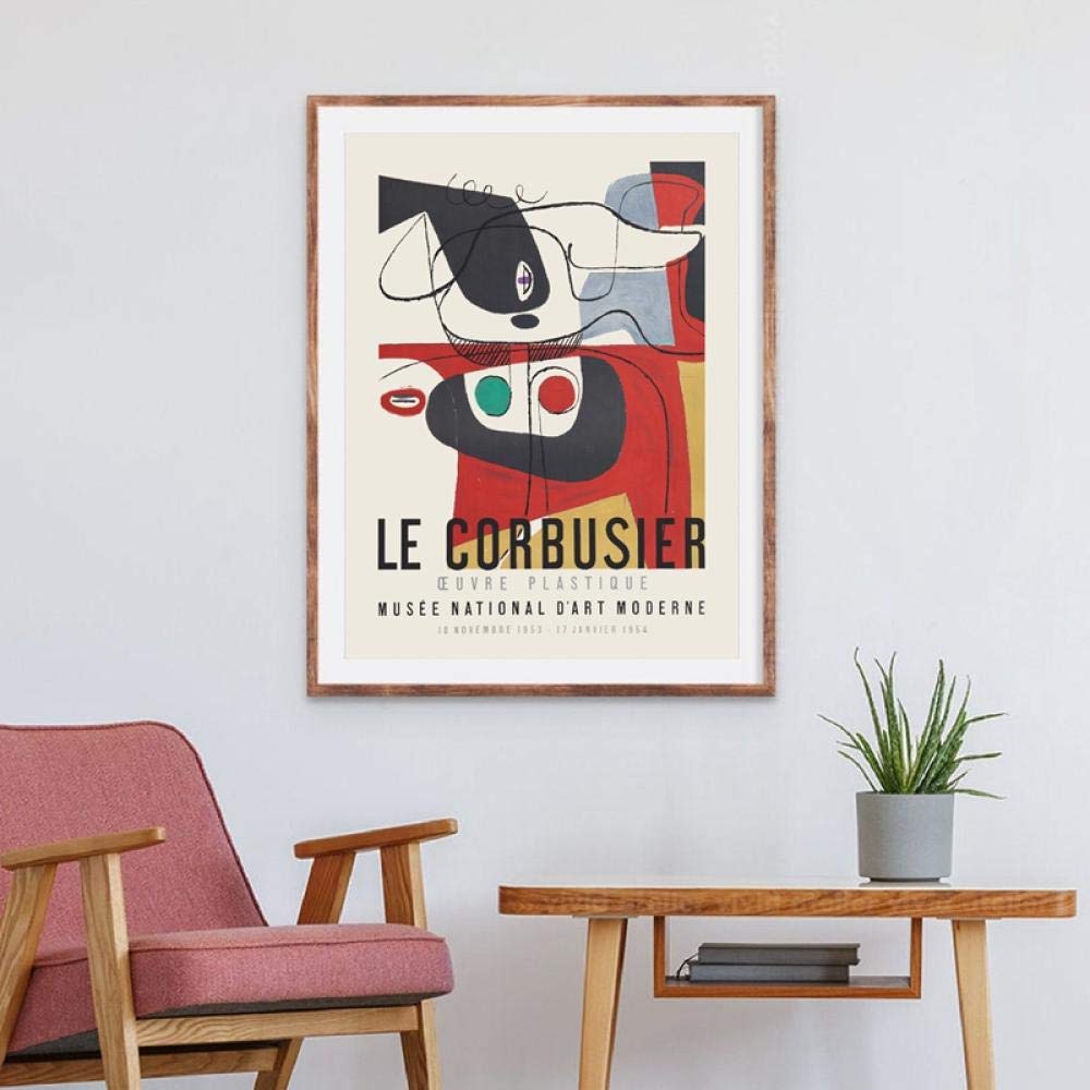 ル・コルビュジエ タピスリー 1954年 Amazon.co.jp: Le Corbusierル・コルビュジエ展覧会ポスター1954