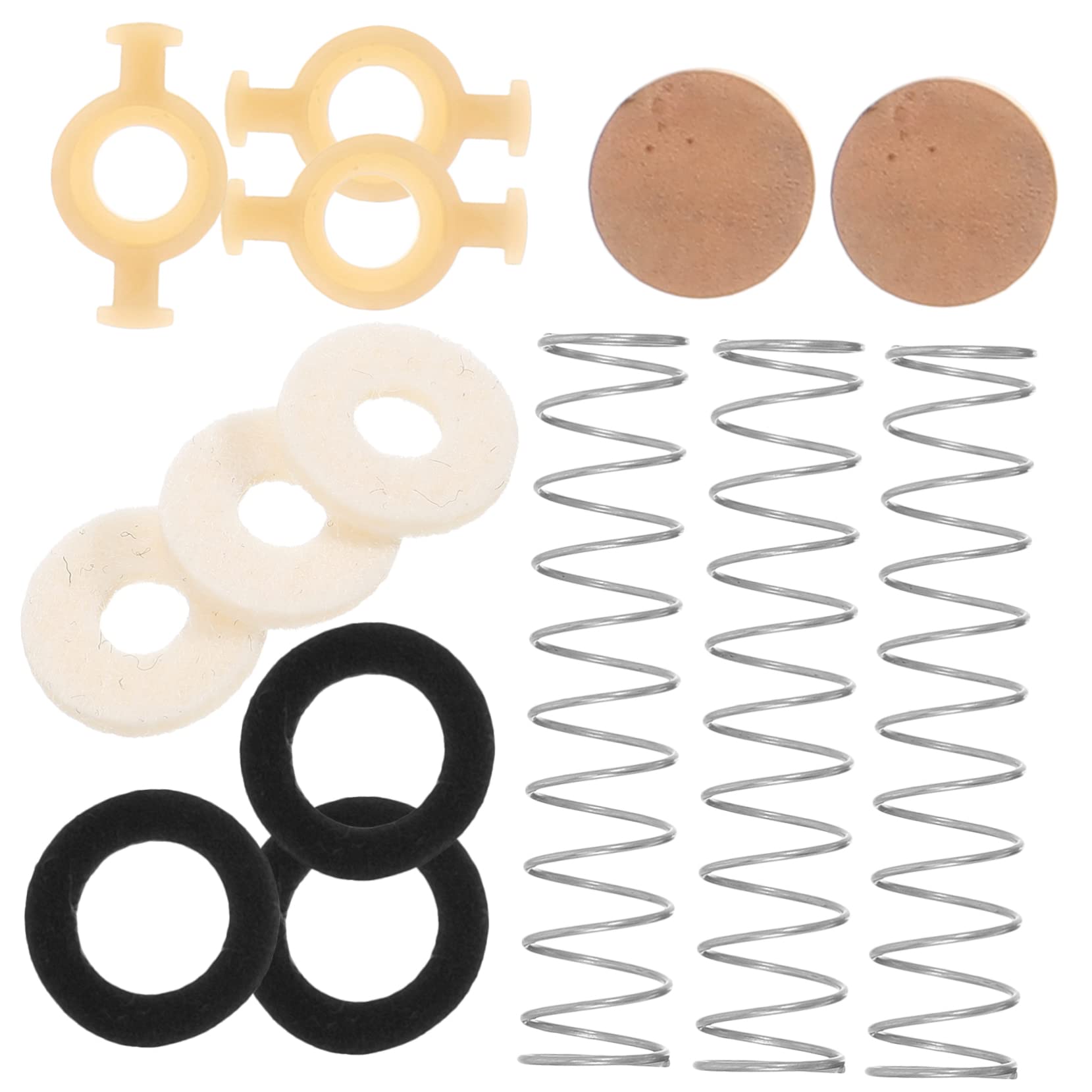 Set Rondelle In Feltro Per Tromba - 2 Confezioni Da 10 Pezzi, Cuscinetti Per Chiavi, Riparazione Strumenti - Foto 12