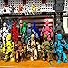 EIMONEY 5PCS Assembly Completed T 13 Action Figure 3D Printed Multi-Jointed Movable,Lucky 13 Action Figures,Multi-Articular Dummy 13 Action Figures,Desktop Decorations,Creative Gifts (5 Colors)