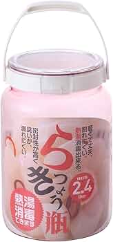 Amazon.co.jp: タケヤ化学工業 TAKEYA らっきょうびん 熱湯・消毒可能