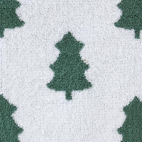 SKL-Home-FallWinter-Holiday-Trees-Bath-Towel-GreenWhite SKL Home FallWinter Holiday Trees Bath Towel GreenWhite
