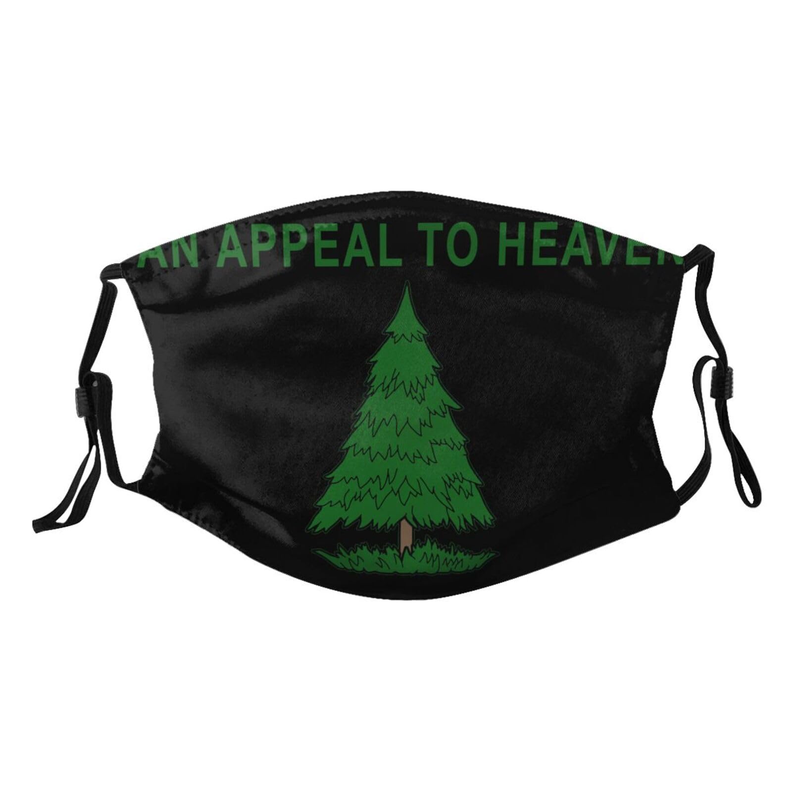 an-Appeal-to-Heaven-Pine-Tree Adult Dust Mask Adjustable Dust Face with 2 Filter86