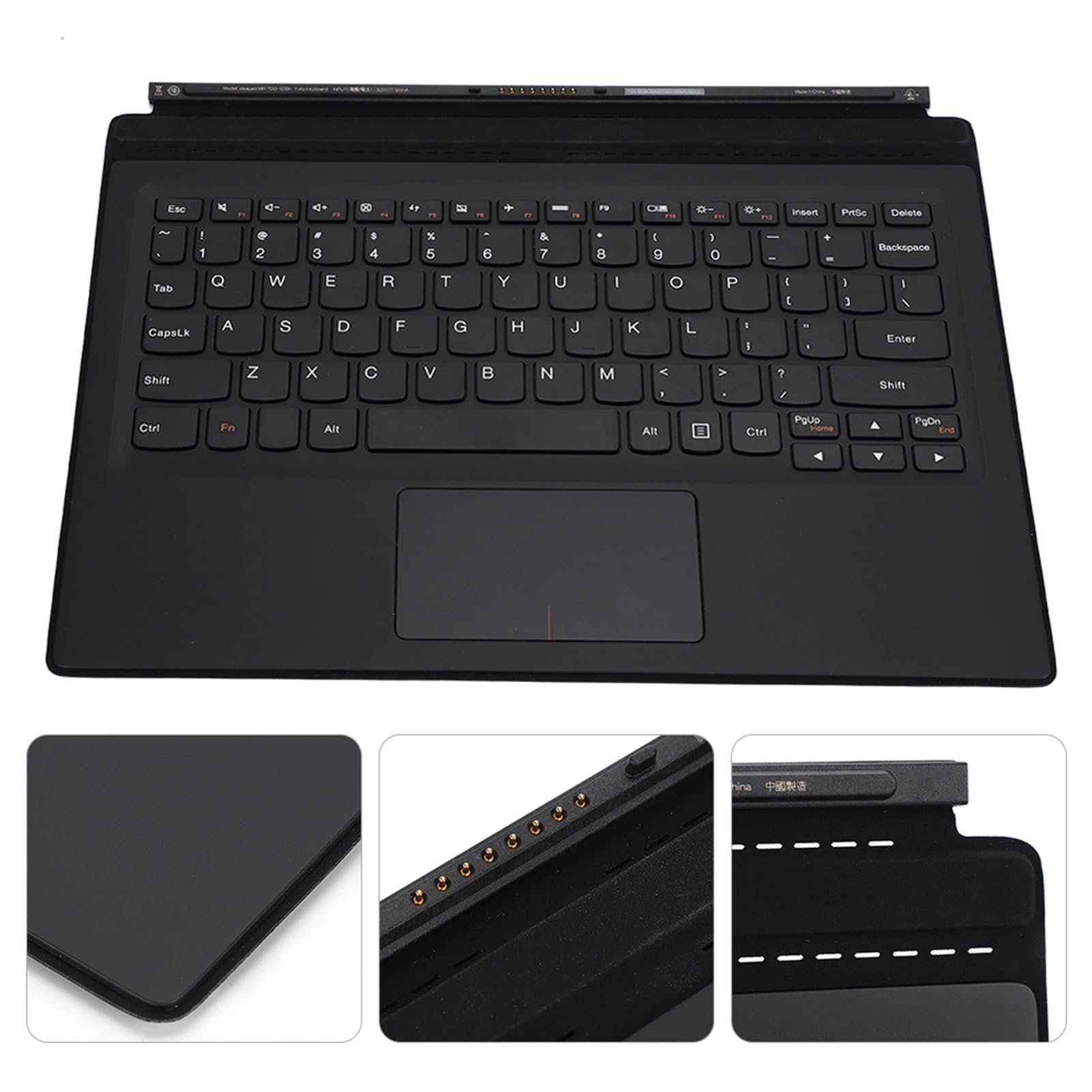Domary Tastiera Wireless per Miix 700-12ISK, Portatile Ultrasottile