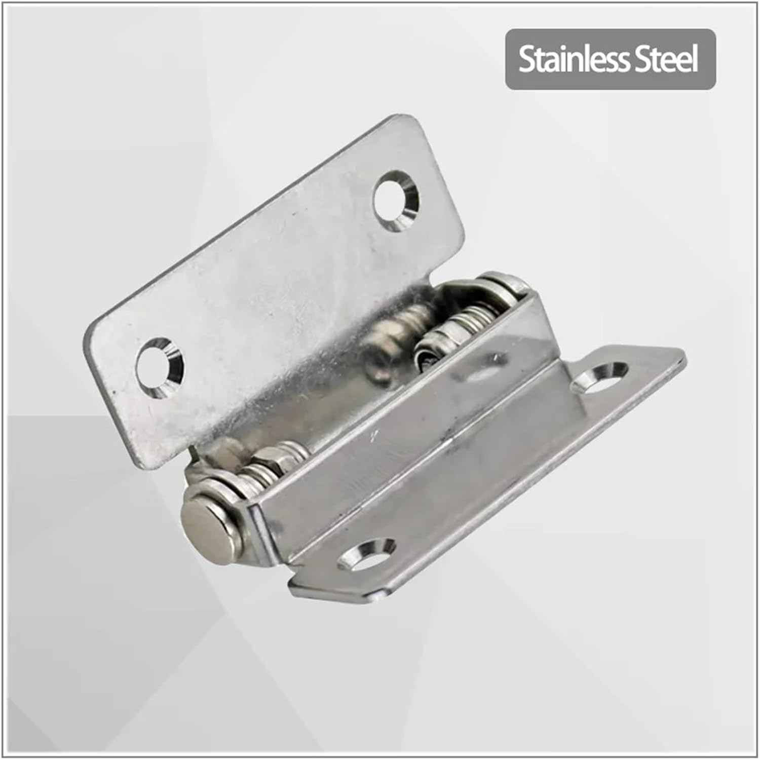 Stainless Steel Folding Hinge Stop Torque Damping Shaft At Will Opens Stops 180 Degrees At Will 2.0Nm 1Pcs
