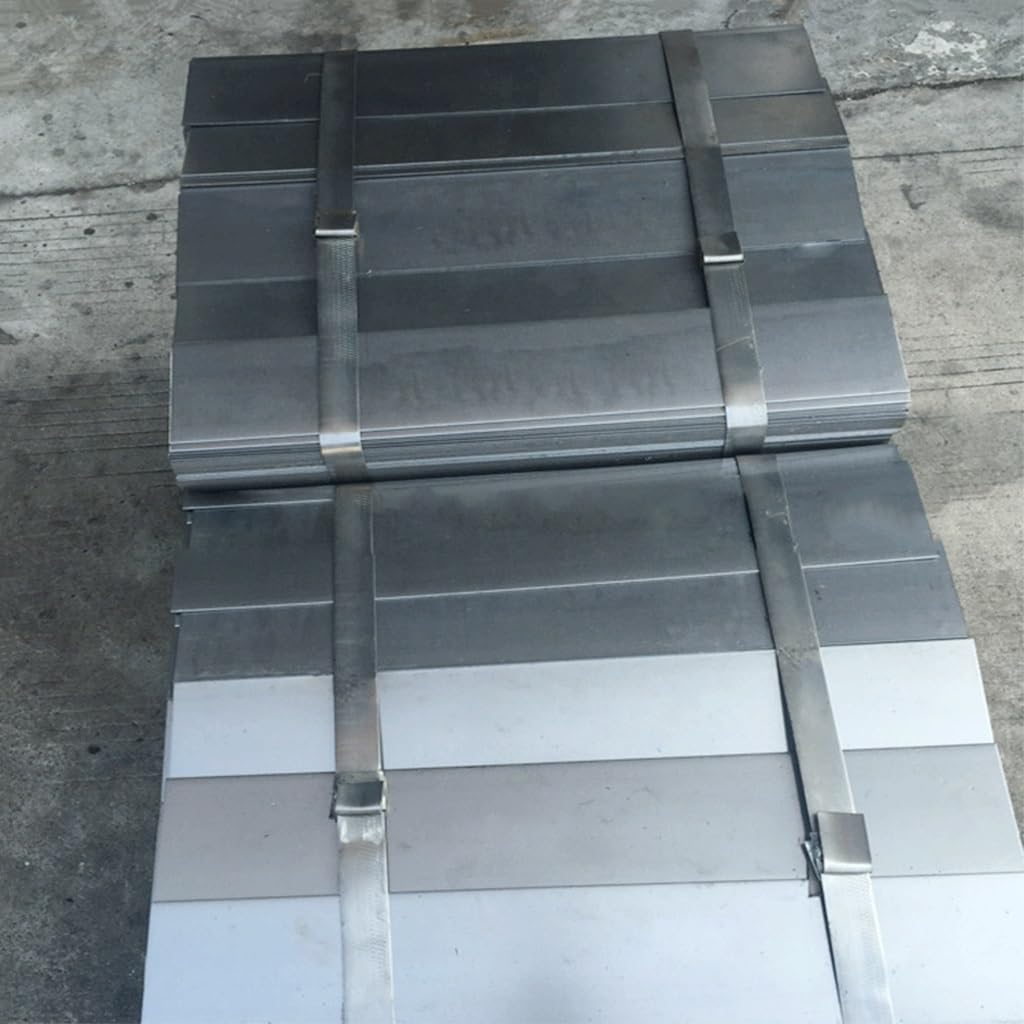 Placa de acero al manganeso de hoja de acero con resorte de 1000mm y 65mn, for proyectos de bricolaje, piezas de herramientas de hoja de acero estándar(0.6x150x1000)