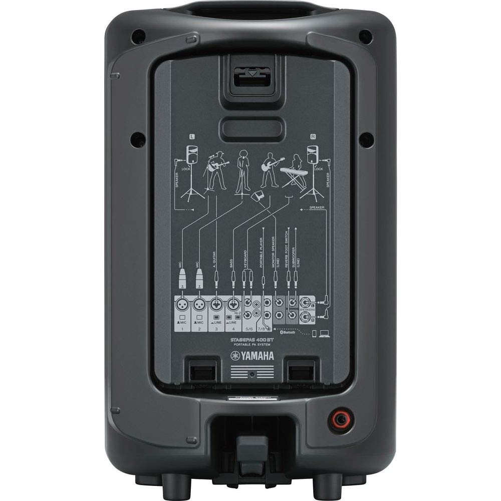 Sistema Portatil Stagepas 400BT YAMAHA : Amazon.com.br