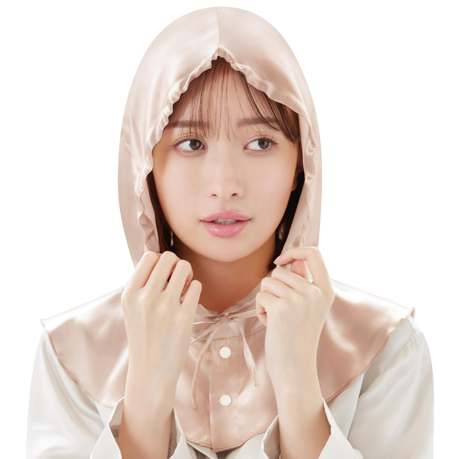 [Utukky] シルク ナイトキャップ シルク100%キャップ 冷感 ヘアバン…