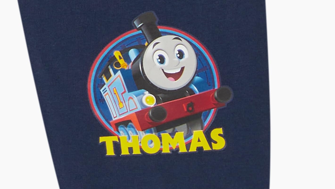 THOMAS & FRIENDS, Thomas The Tank Engine - Pigiama da ragazzo, colore: rosso/blu, età 18 mesi - 5 anni