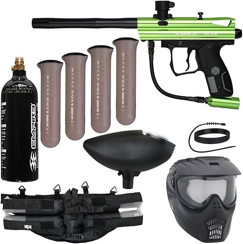 Miniatura 5 de Action Village - Kit de pistola para paintball, con Kingman Spyder Epic (Victor)