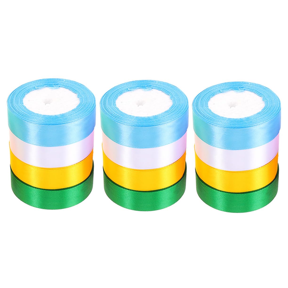 Ruban cadeau Mipcase de 12 rouleaux pour emballage et loisirs créatifs