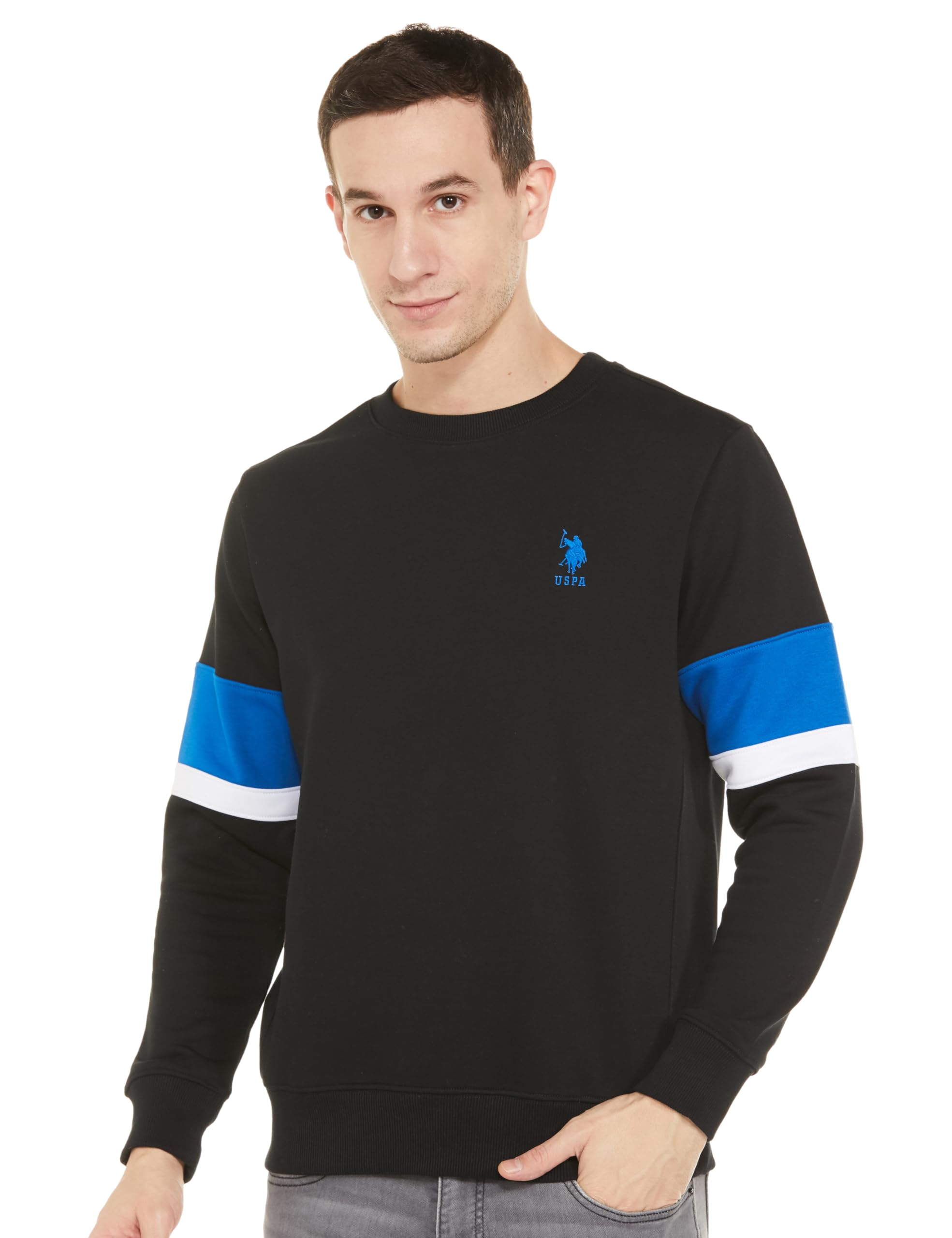 u.s. polo assn. Men's Cotton Round Neck Sweatshirt-picture-29