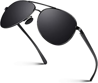 CGID Sonnenbrille Herren Pilotenbrille Polarisiert Piloten Polarisierte Sonnenbrillen Männer Pilot Verspiegelt Unisex Präm...