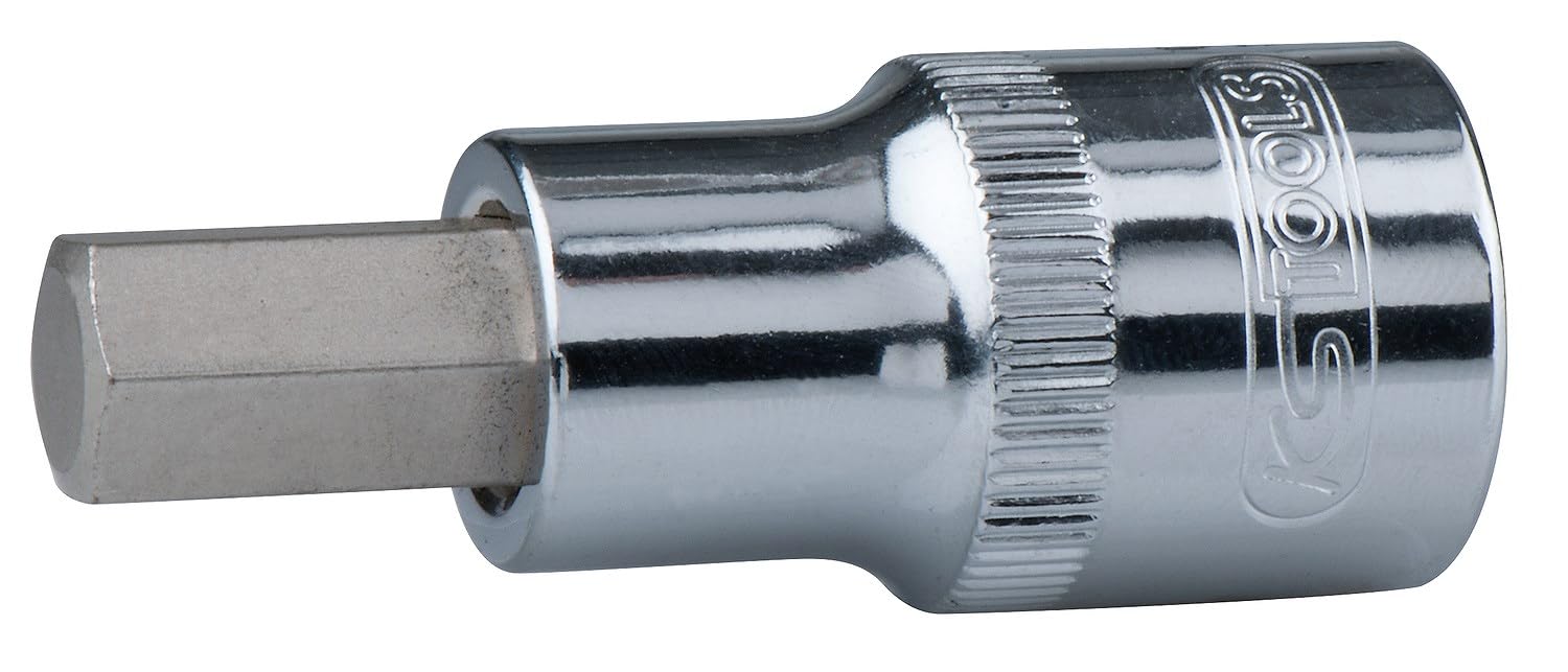 KS Tools 918.1606 1/2-inch 6mm Chrome+ Hex Bit Socket
