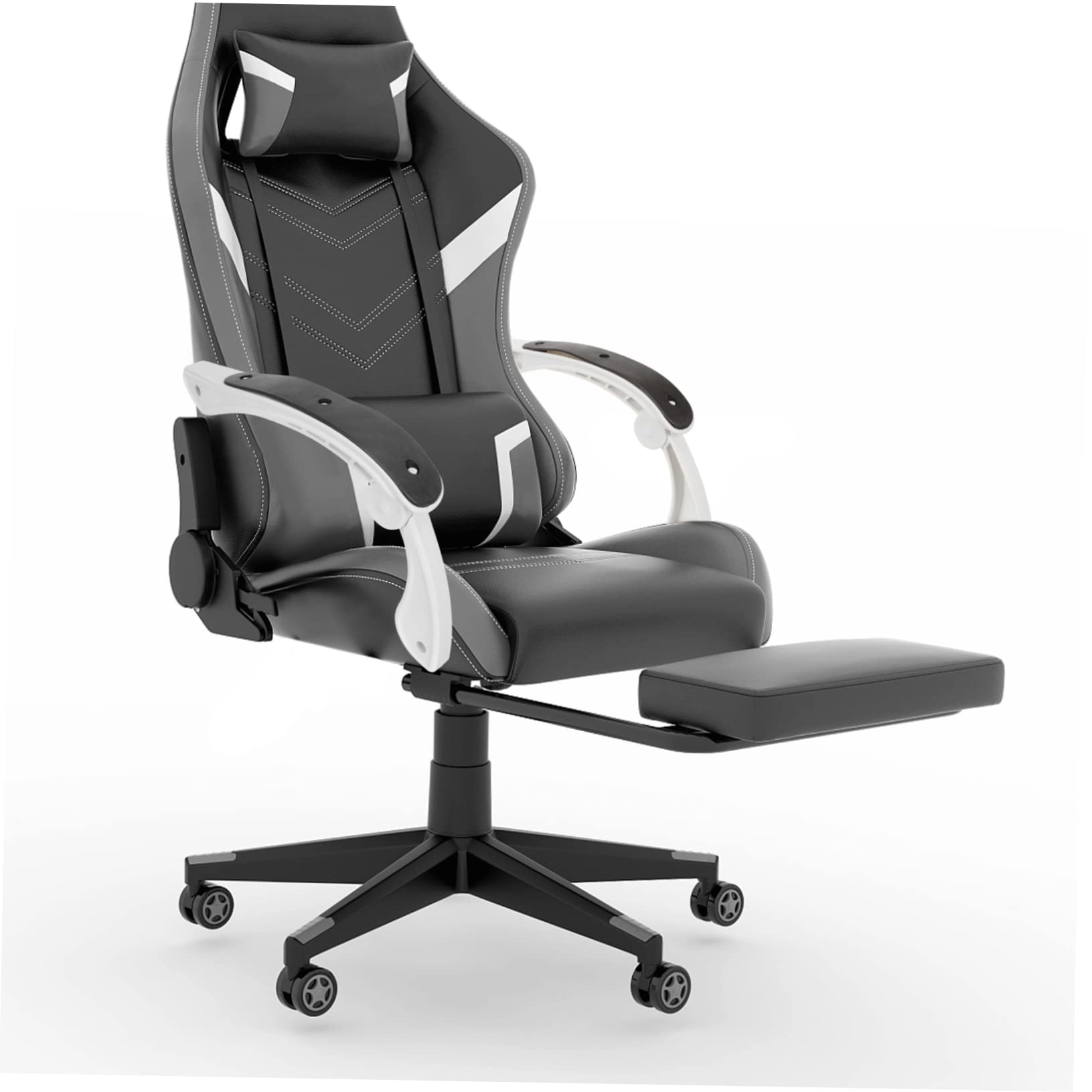 2 Piezas cadeira ergonomica Ergonomic Chair sillas escritori telescópico Cubierta del reposabrazos Silla de Componente Oficina Silla de Juego el plastico