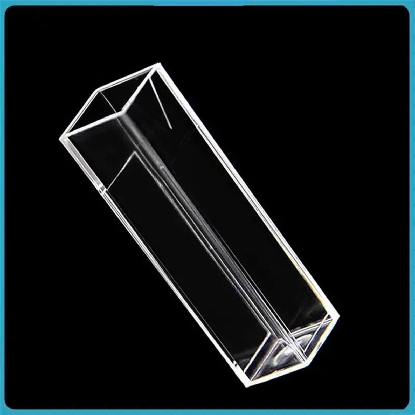 Einweg-Kunststoffküvette, Acryl-PMMA-Küvette, 4,5 ml Fassungsvermögen, Standardtyp, zweiseitig, transparent, Kat. Nr. 14955126, 100 Stück pro Packung