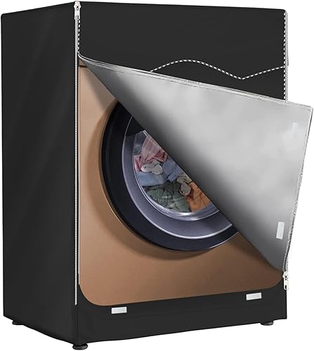MBOOM Cubierta para lavadorasecadora para carga frontal, cubierta de lavadora impermeable, a prueba de polvo, 600D resistente Oxford fundas para