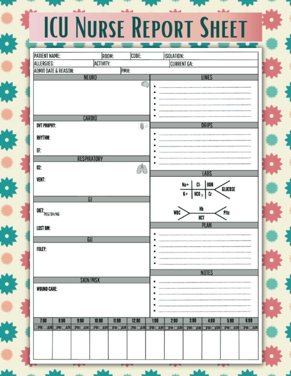 ICU Nurse Report Sheet Notebook: Personalized Nursing Brain Patient Health Intensive Care Unit Assessment Reporting Template Journal, - Organizing ... Nurses, - Patient Assessment - Large Print.: Giia Amosiina Publishing: Amazon.com: Books icu-nurse-report-sheet-notebook-personalized-nursing-brain-patient-health-intensive-care-unit-assessment-reporting-template-journal-organizing-nurses-patient-assessment-large-print-giia-amosiina-publishing-amazon-com-books