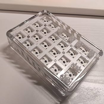 Amazon | テンキー、透明スイッチとキーキャップ付き 21 キー