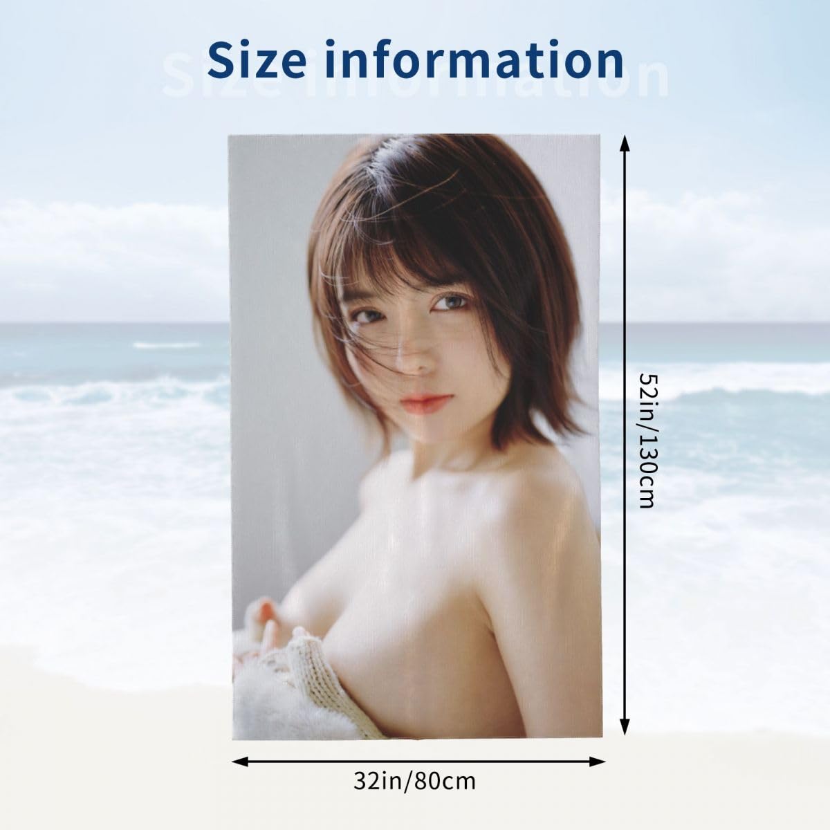 Amazon｜浜辺美波2 バスタオル 湯上げタオル 柔らかい 肌に優しい 赤ちゃんも安心 吸水速乾 通気 かわいい 抗菌防臭加工 人気 ギフト 贈り物  大判 70x140cm｜バスタオル - ホーム＆キッチン オンライン通販