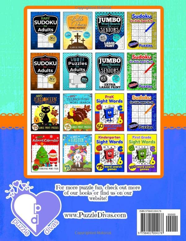 2nd Grade Sight Words Word Search Games: Workbook for Second Graders & Kids Ages 6-8 with 100 Word Finds (Including Kindergarten and First Grade Review) - Image 2