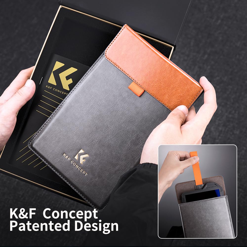 K&F CONCEPT Nano X-PRO Verlaufsfilter GND8 Reverse 0,9 (3-Blenden) Rechteckfilter 100x150mm mit 28 Nano-Beschichtung Filterschutzrahmen
