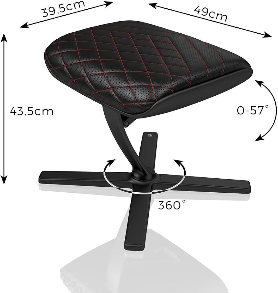 Amazon.co.jp: NBL-FR-PU-BR(レッド) Footrest(フットレスト) : 文房具