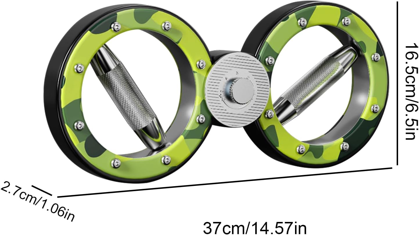 Forearm Strengthener - 360 Degree Rotation Trainer, Adjustable Resistance Muscle Burner, Heavy Duty Fitness Equipment | Men Women Gym Home for Men Women Gym Home