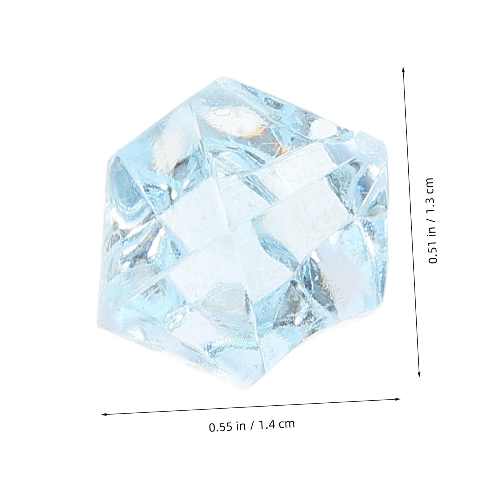 VANZACK Aquarium Rocks Pearl Crystal Stones Decorative Gravel Small Turtle Rocks Fish Tank Bottom Sand