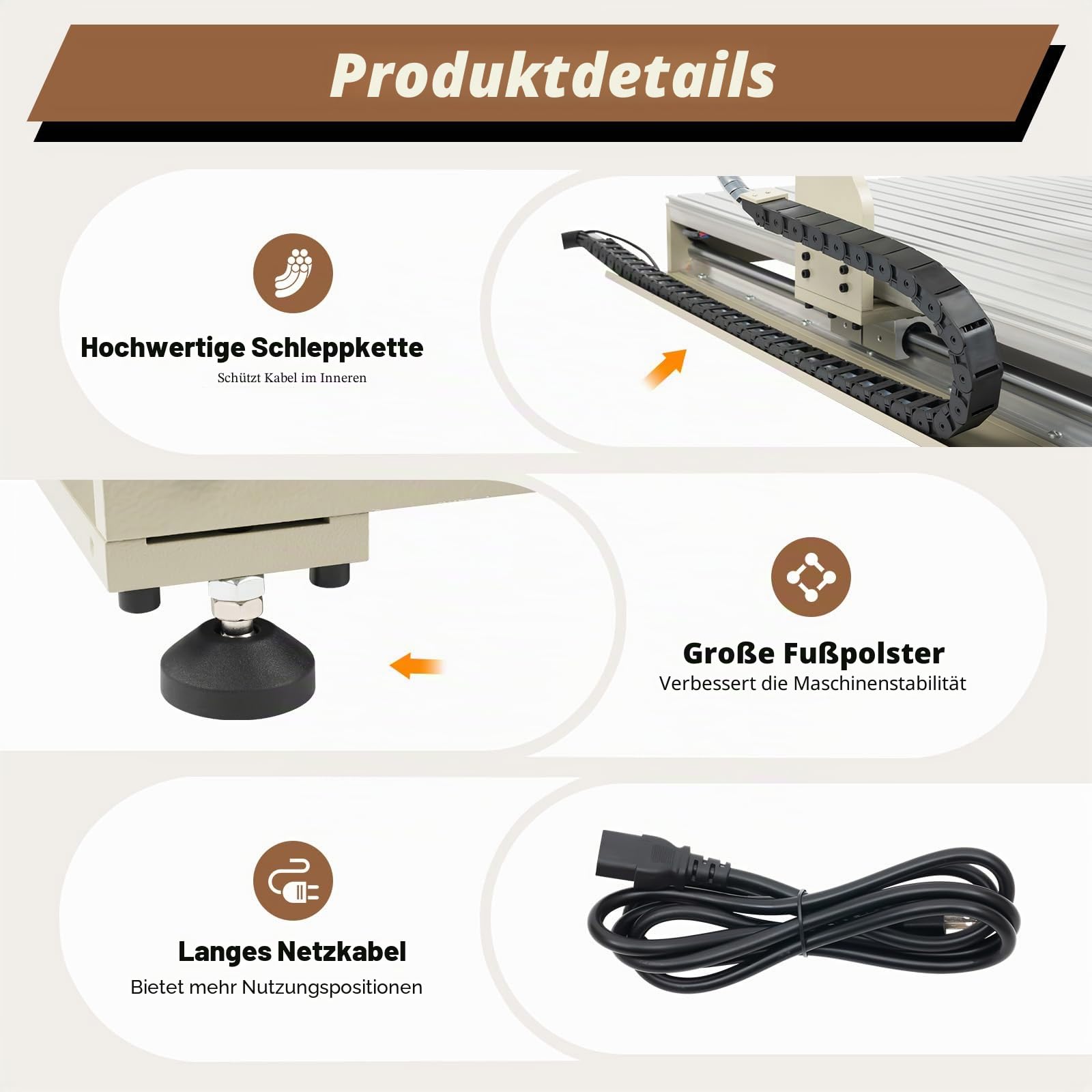Graviermaschine, 2.2KW 3D Fräser Fräsen Schnitzen Bohren Maschine 4 Achsen CNC 6090 Router Graveur Breite Anwendung in der Industrietechnik, im Werbedesign, in der Kunst